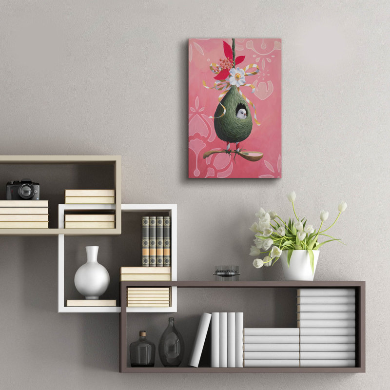 «Luxury Air Bnb» par Heather Gauthier, art mural en verre acrylique, 16 po x 24 po, 16 po x 24 po