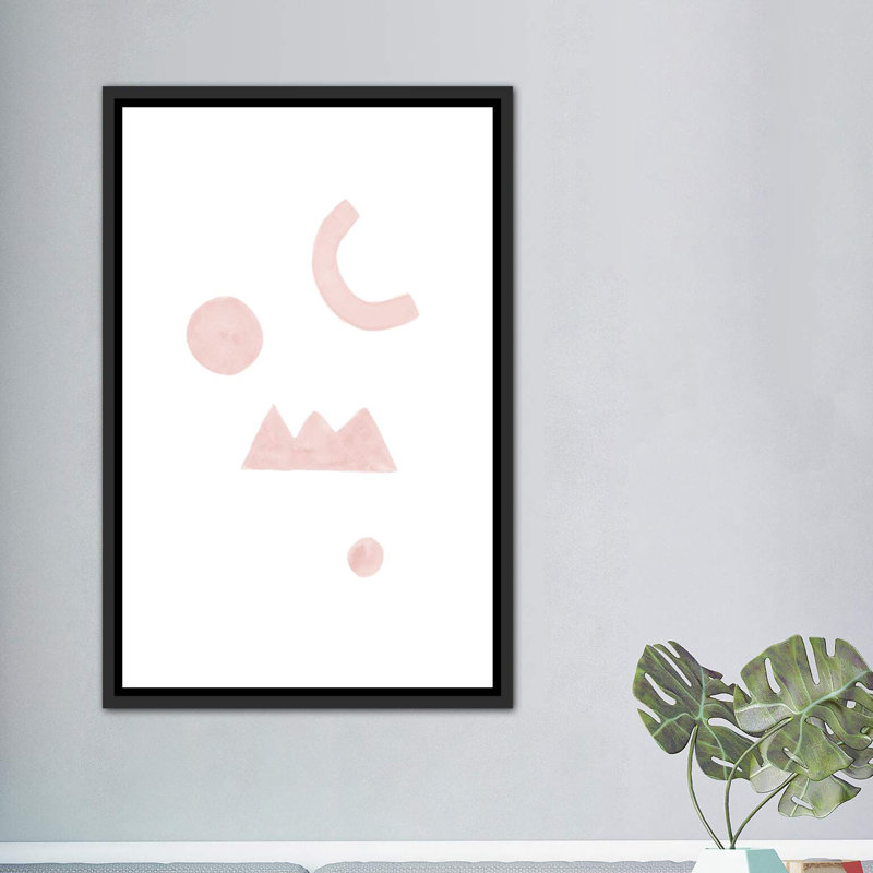 «Watercolor Abstract Composition III» par Nouveau Prints - reproduction d'art, H 40 po x l 26 po x P 1,5 po, Pas de tapis