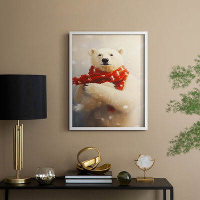 Christmas Holiday Art -Series 2-CXXXI Framed Print - Solid Wood