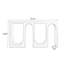 Console beige et bois manufacturé rectangulaire-507259796-507259798