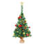 Arbre de Noël artificiel avec boules et DEL vert 2 pi