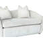 Causeuse - tissu de plage Mendocino avec 2 coussins