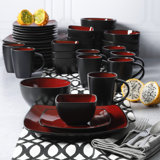 Gibson Soho Lounge Red 40 Piece - 128138.40R