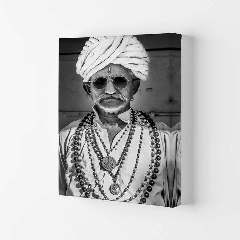 Portrait I by Victoria Frost - Print, 84cm H x 59.4cm W x 4cm D, Wrapped Canvas