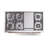 ILVE Nostalgie II Series Noblesse 48 inch Dual Fuel Range with 8 Sealed Burners, Griddle (Glass Door)-112295487-112295485-112295489