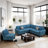 Caelean Upholstered L-Shaped Sectional Reversible-189537877-146134573