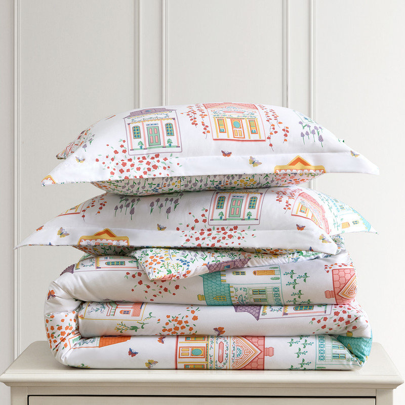 Lenox Spice Village 2-Piece Comforter Set, Twin/Twin XL, Full/Queen