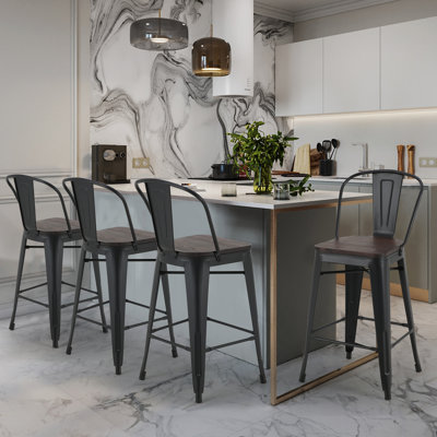 Tabouret de comptoir 26,1 po Ayers