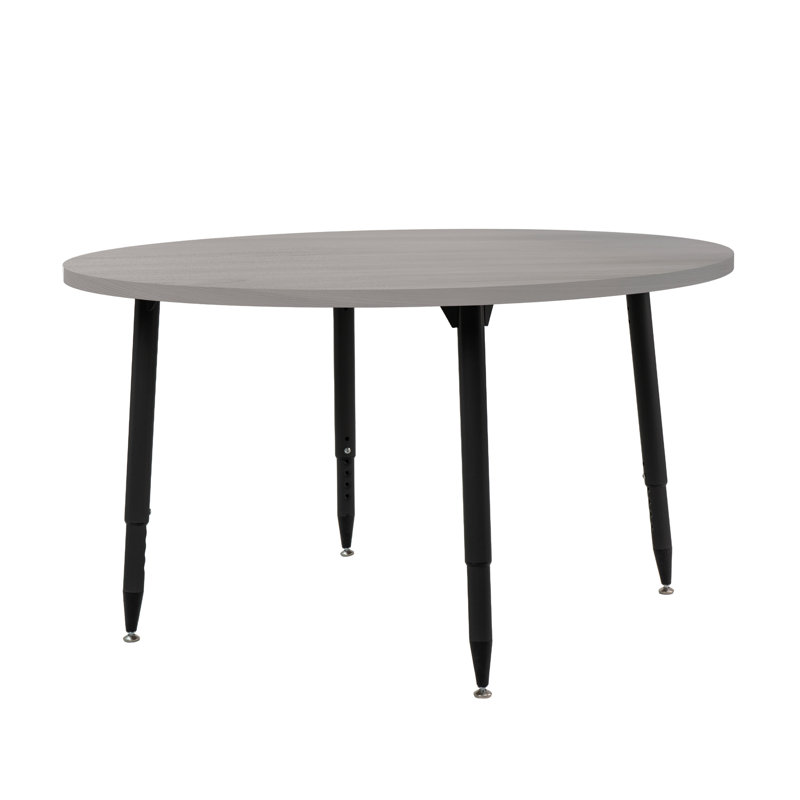 Table d'activité 48 po Adapte, 48 po x 36 po, Bois gris clair / noir