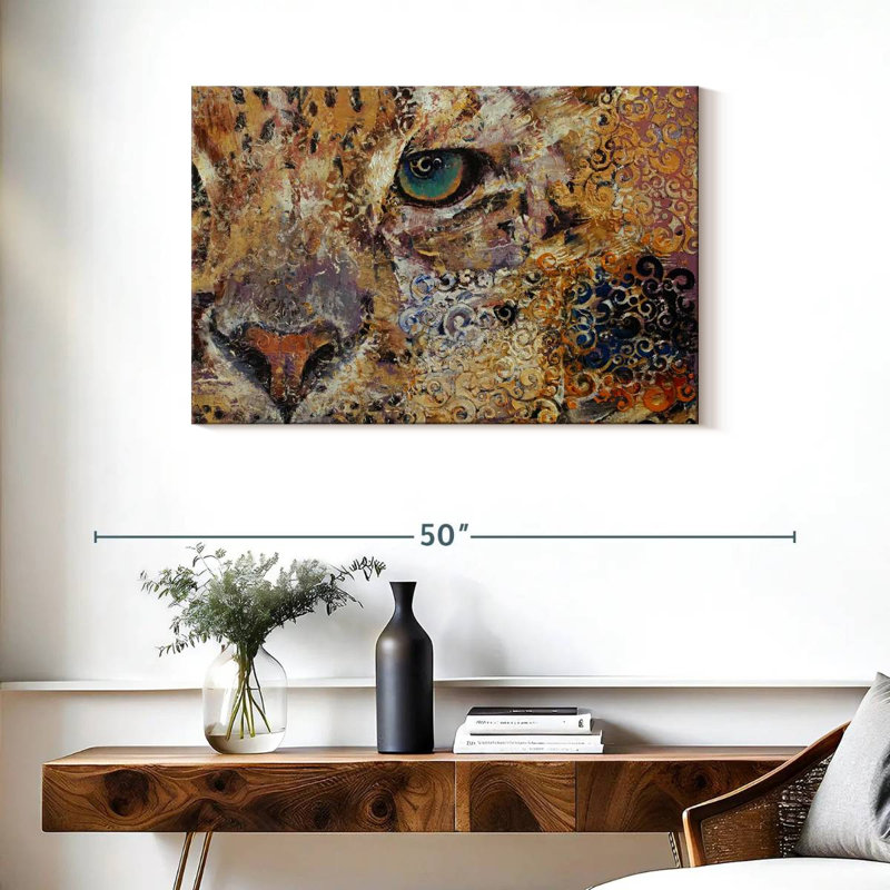 Bramyn Leopard Dynasty, H 24 po x l 36 po
