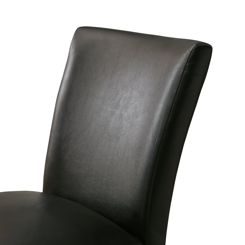 Tabouret 30,7 "en bois massif, Noir