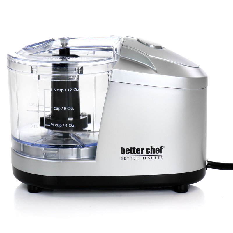Hachoir compact 1,5 tasses Better Chef, Argent