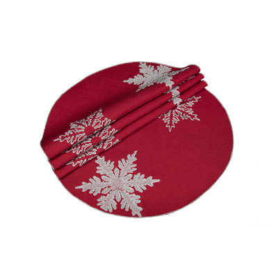 Polyester Abstract Round Placemat