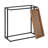 Fedorina Metal Console Table with Removable Tray