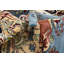 Tapis traditionnel Kelayeh couleur champignon