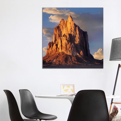 Shiprock, The Basalt Core Of An Extinct Volcano, New Mexico VI by Tim Fitzharris - Wrapped Canvas Print