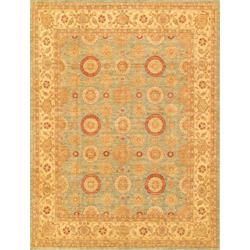 Denver One-of-a-Kind 9'2" X 11'11" 2010s Wool Area Rug in