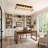 Farmhouse 6-Light Metal Rectangular Flush Mount Ceiling Light-478514296-483254897-483254902