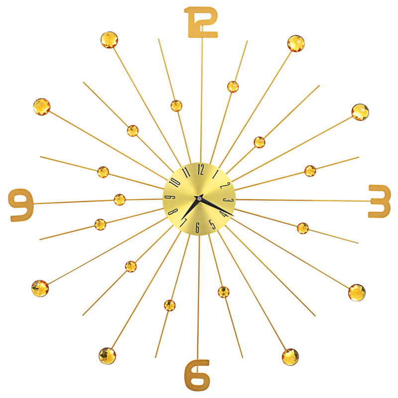 Abrams Metal Wall Clock