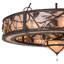 Rustic Lodge 19 - Light Chandelier