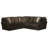 Upholstered L-Shaped Sectional Left Hand Facing