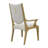 Scotts Square Dining Arm Chair - Light Champagne