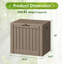 Table d'appoint 40 gallons en résine-110983049