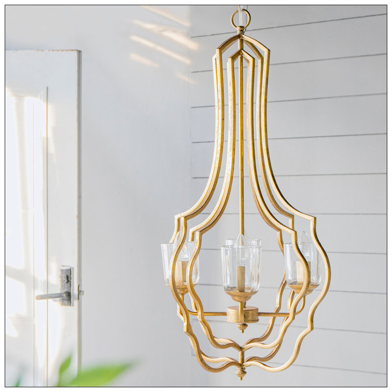 Helal 4 - Light Iron Empire Chandelier