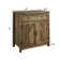 Marckson Barn Door Accent Cabinet with Drawer Storage