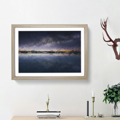 The Atacama Desert in Chile in Abstract - Picture Frame Graphic Art Print