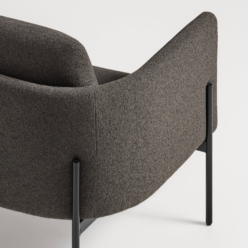 Canapé Getup, Polyester gris anthracite Kelso