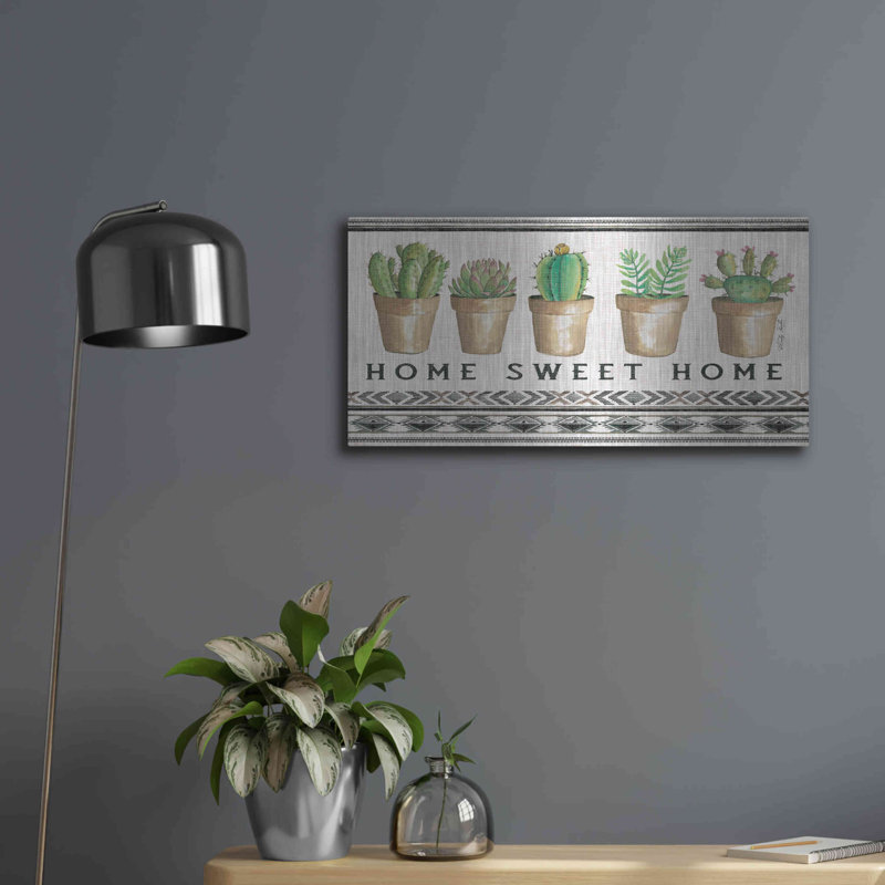«Native Home Sweet Home» par Cindy Jacobs, H 12 po x l 24 po