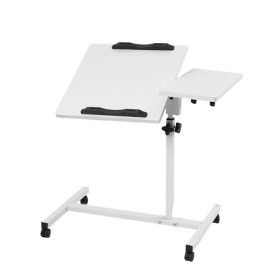 Adjustable Metal Base Computer Desk