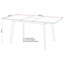 Raffaele Butterfly Leaf Dining Table