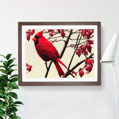 Cardinal Bird Vol.6 - Single Picture Frame Painting