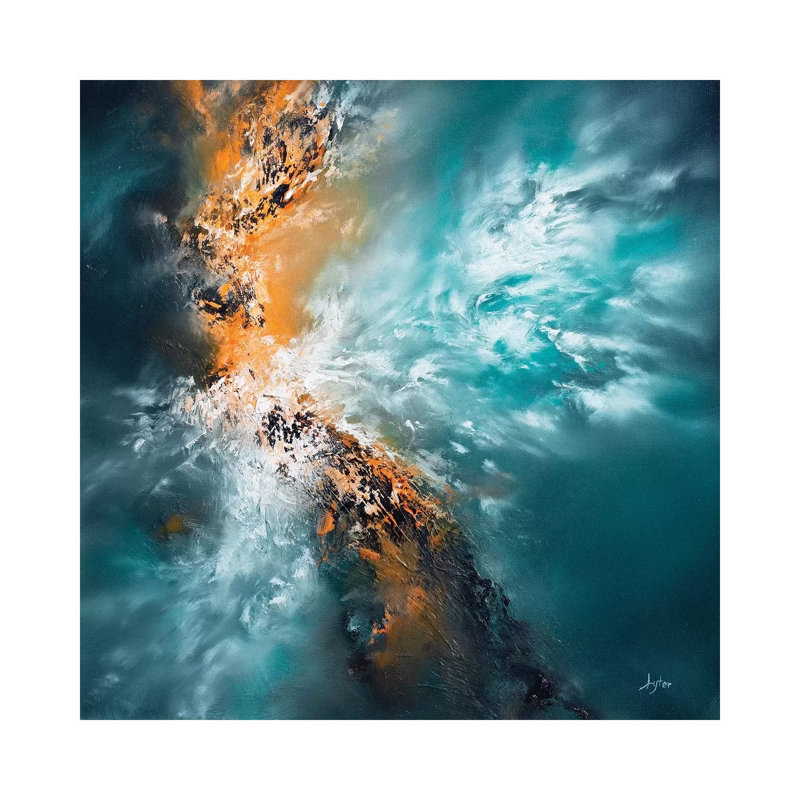 Inner Sanctum by Christopher Lyter - Painting on Canvas, 45.72cm H x 45.72cm W x 1.91cm D, Wrapped Canvas