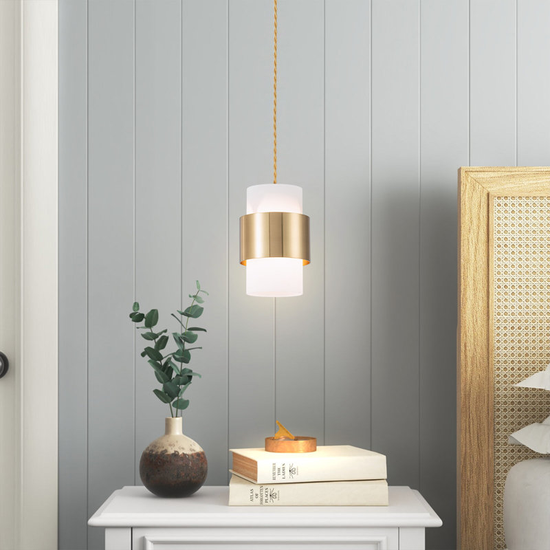 Luminaire suspendu à 1 lumière Slaine