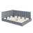 Nephtali Modern Full Size Upholstered Daybed/Sofa Bed Frame, Velvet -2050866393