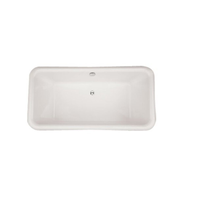 Michelangelo 70'' L Freestanding Soaking Bathtub, Polished Brass