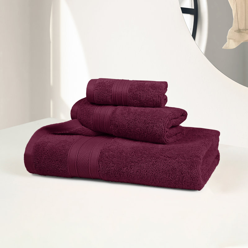 Ensemble 3 pièces Soft Comfort, Rouge vin