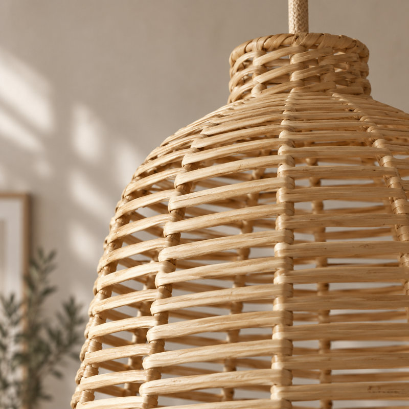Thalina Handwoven Rattan Pendant Light shade