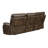 Brown Reclining Sofa