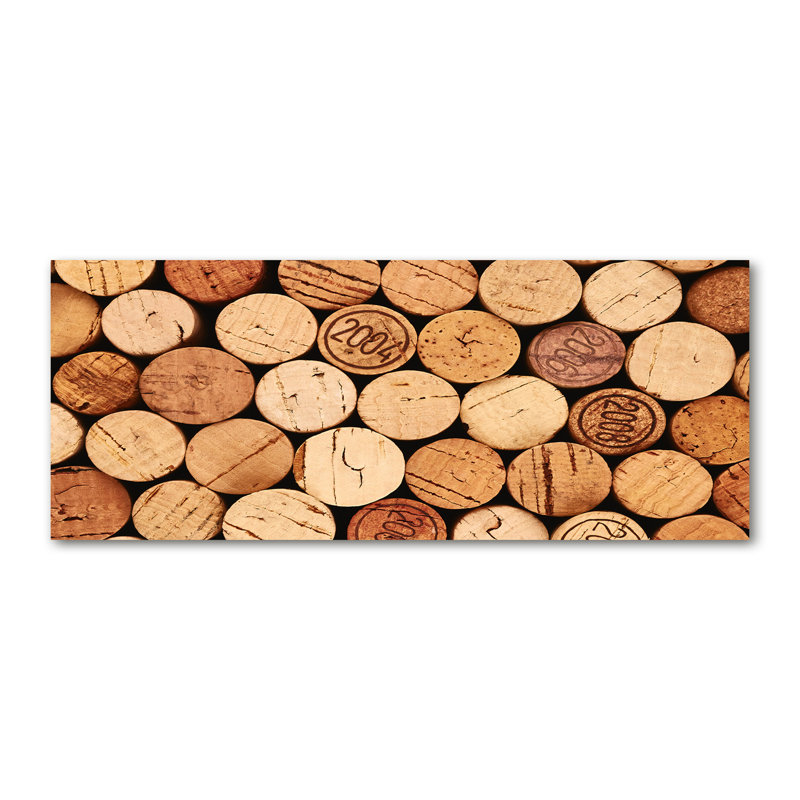 Corks Of Wine - Wrapped Canvas Print