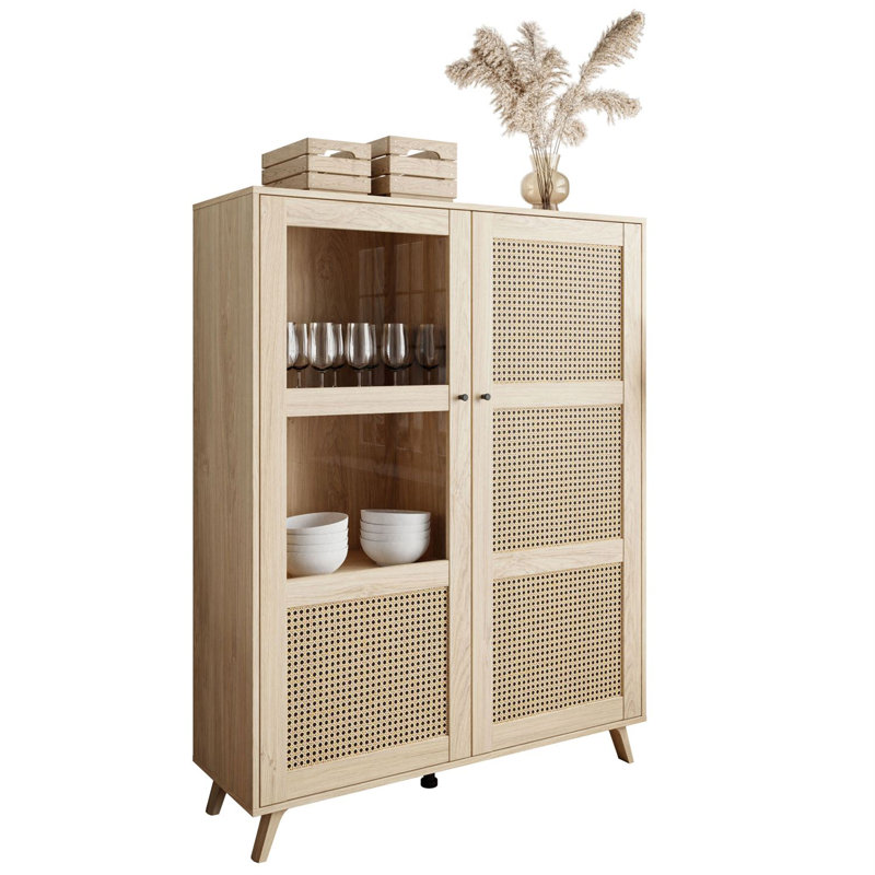 McQuilkin Display Cabinet, Beige