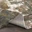 Tapis crème / vert foncé à poils longs Maestas-1195595646-1133665190