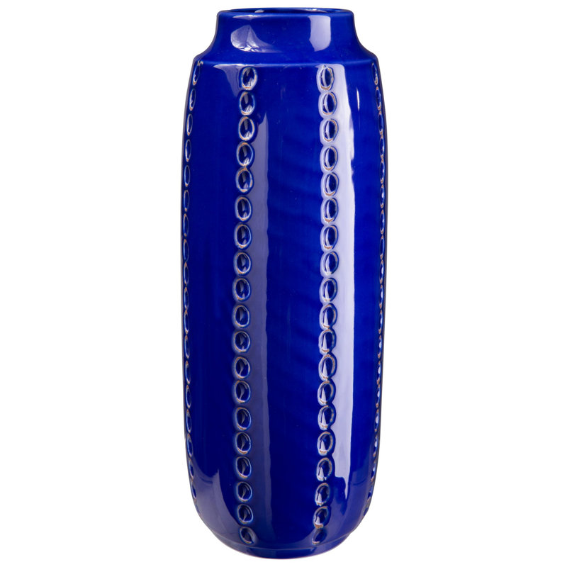 Jandreau Ceramic / Porcelain Table Vase, 13" H x 5" W x 5" D