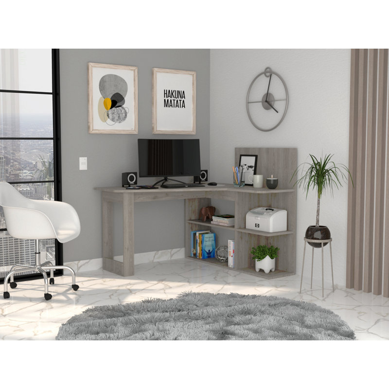 Bureau d'ordinateur Mohave, Bureau, Brun