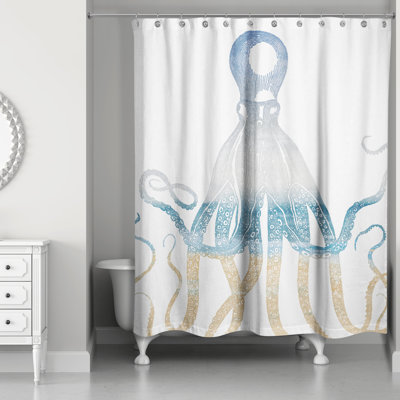 Rideau de douche simple Hann