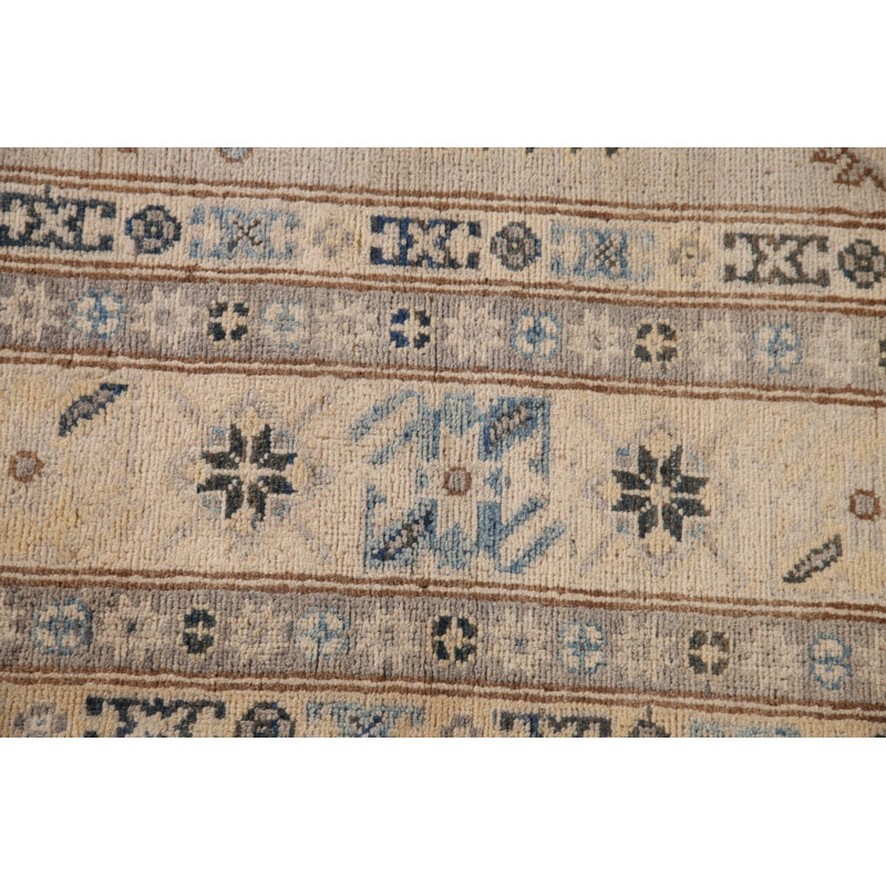 Tapis géométrique Kazak 7 x 10