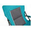 Chaise de camping pliante en acier robuste H 25,59 po x P 22,44 po x H 40,84 po